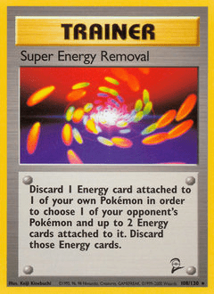 Super Energy Removal #108 from Base Set 2