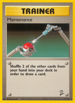Maintenance #112 from Base Set 2