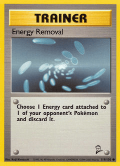 Energy Removal #119 from Base Set 2