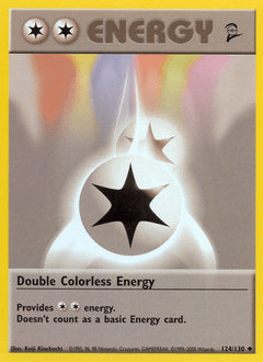 Double Colorless Energy #124 from Base Set 2