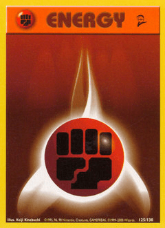 Fighting Energy #125 from Base Set 2