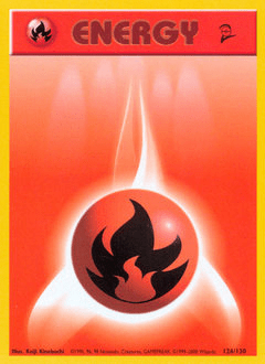 Fire Energy #126 from Base Set 2