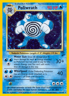 Poliwrath #15 from Base Set 2
