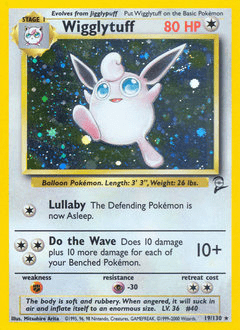 Wigglytuff #19 from Base Set 2