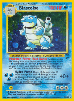 Blastoise #2 from Base Set 2