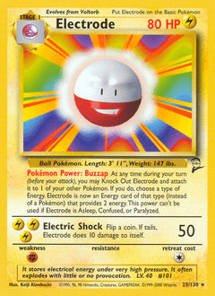 Electrode #25 from Base Set 2