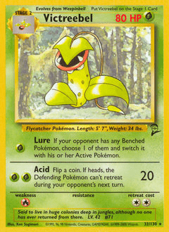 Victreebel #32 from Base Set 2