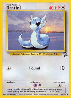 Dratini #38 from Base Set 2