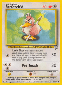 Farfetch'd #40 from Base Set 2