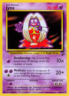 Jynx #45 from Base Set 2