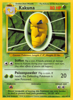 Kakuna #47 from Base Set 2