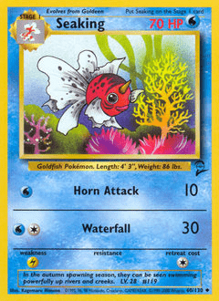 Seaking #60 from Base Set 2