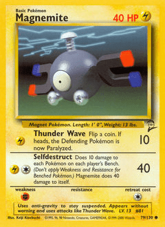 Magnemite #79 from Base Set 2