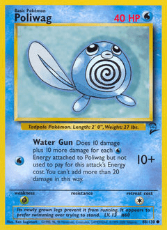 Poliwag #88 from Base Set 2