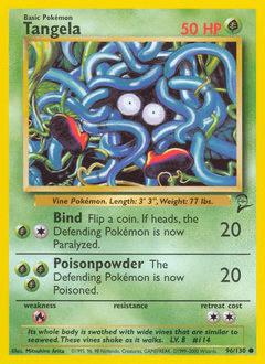 Tangela #96 from Base Set 2