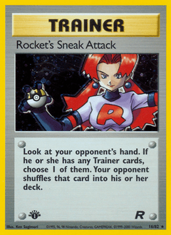 Rocket's Sneak Attack #16 from Team Rocket