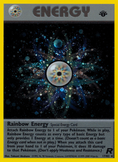Rainbow Energy #17 from Team Rocket