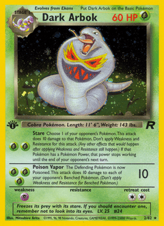Dark Arbok #2 from Team Rocket