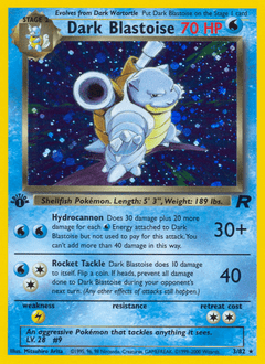 Dark Blastoise #3 from Team Rocket