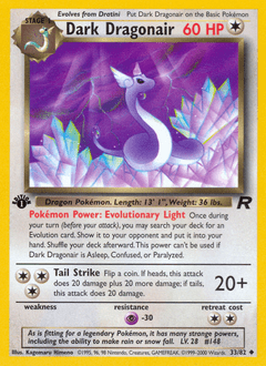 Dark Dragonair #33 from Team Rocket
