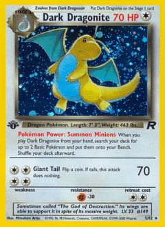 Dark Dragonite #5 from Team Rocket