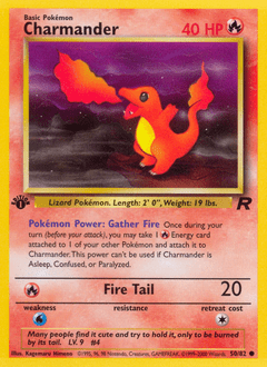 Charmander #50 from Team Rocket