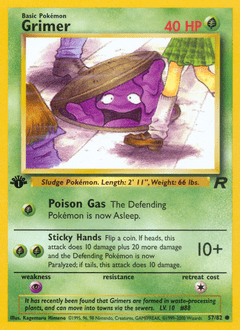 Grimer #57 from Team Rocket