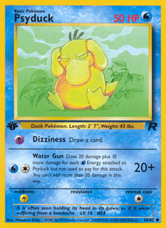 Psyduck #65 from Team Rocket