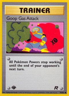 Goop Gas Attack #78 from Team Rocket