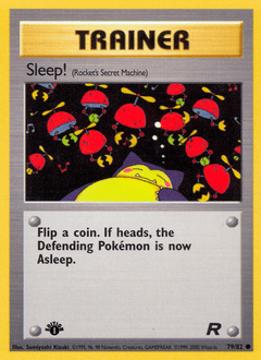 Sleep! #79 from Team Rocket