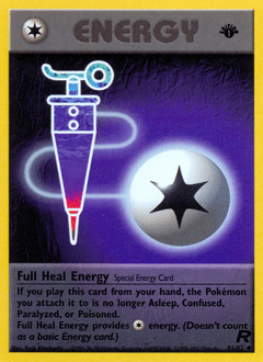 Full Heal Energy #81 from Team Rocket