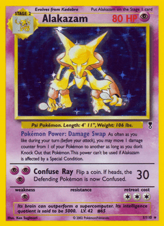 Alakazam #1 from Legendary Collection