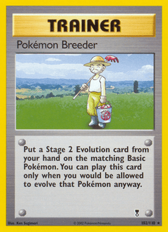 Pokémon Breeder #102 from Legendary Collection