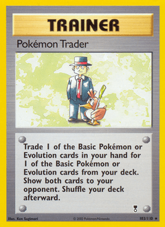 Pokémon Trader #103 from Legendary Collection