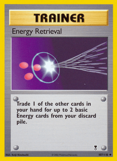 Energy Retrieval #107 from Legendary Collection