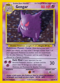 Gengar #11 from Legendary Collection