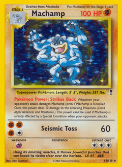Machamp #15 from Legendary Collection