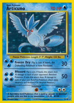 Articuno #2 from Legendary Collection