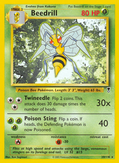 Beedrill #20 from Legendary Collection