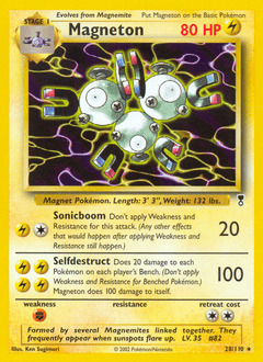 Magneton #28 from Legendary Collection