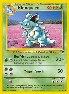 Nidoqueen #32 from Legendary Collection