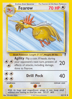 Fearow #42 from Legendary Collection