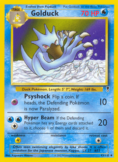 Golduck #43 from Legendary Collection
