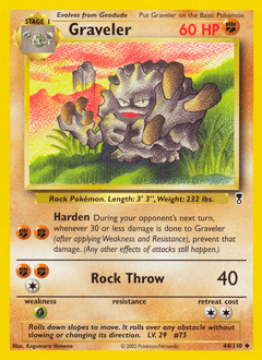 Graveler #44 from Legendary Collection