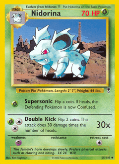 Nidorina #55 from Legendary Collection