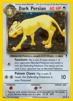 Dark Persian #6 from Legendary Collection