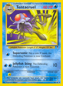 Tentacruel #66 from Legendary Collection