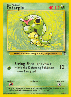 Caterpie #69 from Legendary Collection
