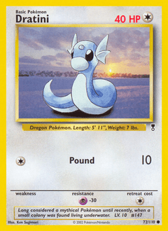 Dratini #72 from Legendary Collection