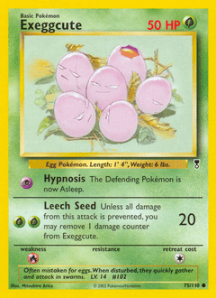 Exeggcute #75 from Legendary Collection